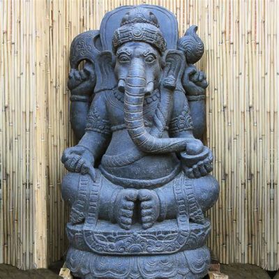 Die Ganesha Skulptur! Eine Ode an die Schönheit und den Charme des Göttlichen